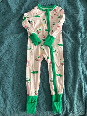 Angel Dear Golf Print Convertible Footie